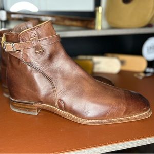 SOLD RM Williams Stockman Buckle Jodhpur in Nutmeg 9.5D(8.5G)